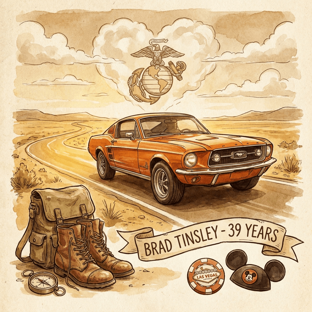 That Orange Mustang